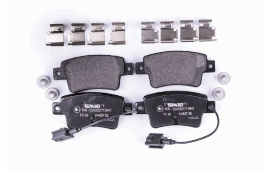 Bromsbeläggssats, skivbroms 8DB 355 019-801 Hella