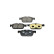 Bromsbeläggssats, skivbroms 8DB 355 020-141 Hella