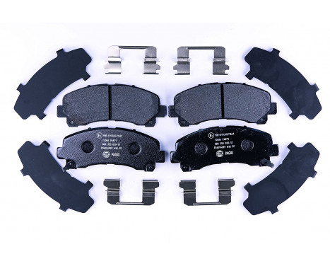 Bromsbeläggssats, skivbroms 8DB 355 020-171 Hella