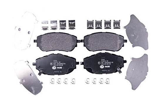 Bromsbeläggssats, skivbroms 8DB 355 020-281 Hella