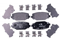 Bromsbeläggssats, skivbroms 8DB 355 020-311 Hella