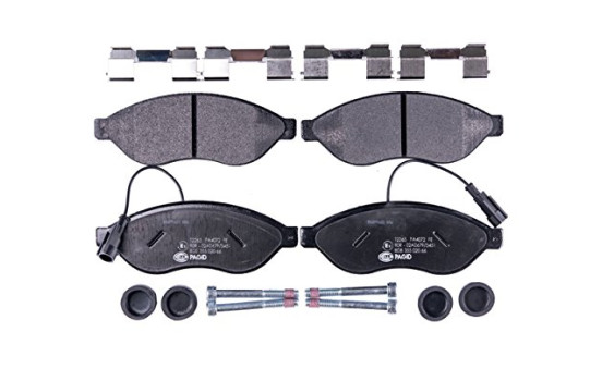 Bromsbeläggssats, skivbroms 8DB 355 020-661 Hella
