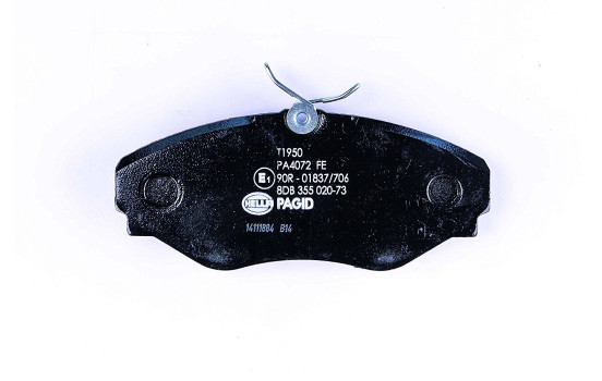 Bromsbeläggssats, skivbroms 8DB 355 020-731 Hella, bild 2