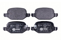 Bromsbeläggssats, skivbroms 8DB 355 020-761 Hella