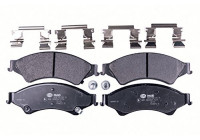 Bromsbeläggssats, skivbroms 8DB 355 020-781 Hella