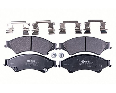 Bromsbeläggssats, skivbroms 8DB 355 020-781 Hella