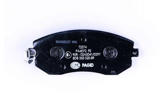 Bromsbeläggssats, skivbroms 8DB 355 020-891 Hella, bild 2