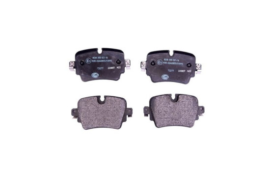 Bromsbeläggssats, skivbroms 8DB 355 021-161 Hella