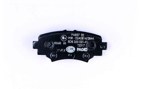 Bromsbeläggssats, skivbroms 8DB 355 021-411 Hella, bild 2