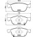 Bromsbeläggssats, skivbroms 8DB 355 021-431 Hella, miniatyr 7