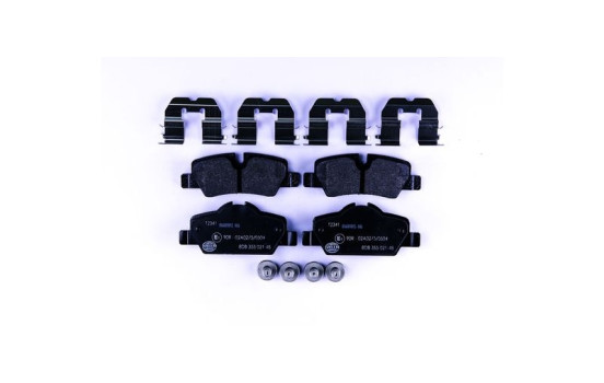 Bromsbeläggssats, skivbroms 8DB 355 021-481 Hella