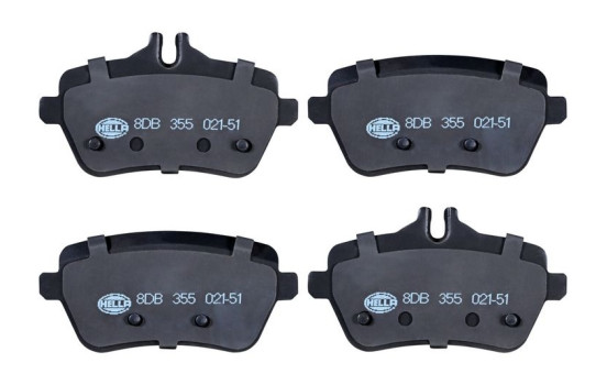 Bromsbeläggssats, skivbroms 8DB 355 021-511 Hella, bild 3