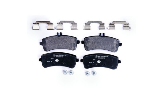 Bromsbeläggssats, skivbroms 8DB 355 021-521 Hella