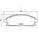Bromsbeläggssats, skivbroms 8DB 355 021-651 Hella, miniatyr 4