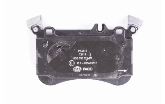 Bromsbeläggssats, skivbroms 8DB 355 021-771 Hella, bild 2