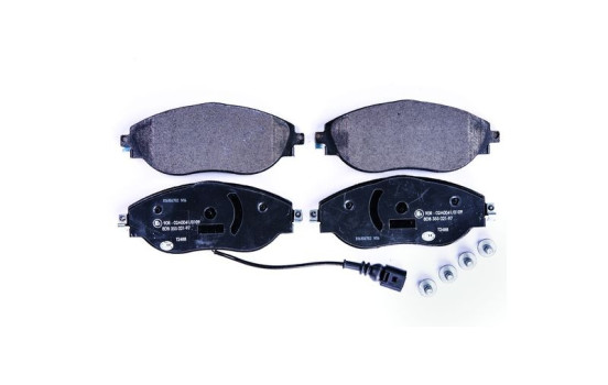 Bromsbeläggssats, skivbroms 8DB 355 021-971 Hella