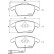 Bromsbeläggssats, skivbroms 8DB 355 023-161 Hella Pagid GmbH