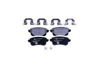 Bromsbeläggssats, skivbroms 8DB 355 023-211 Hella