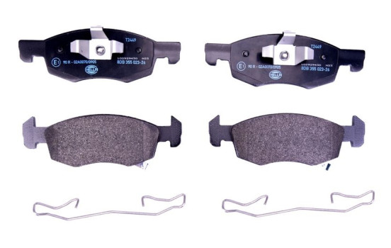Bromsbeläggssats, skivbroms 8DB 355 023-261 Hella, bild 2