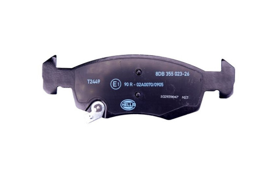 Bromsbeläggssats, skivbroms 8DB 355 023-261 Hella, bild 4