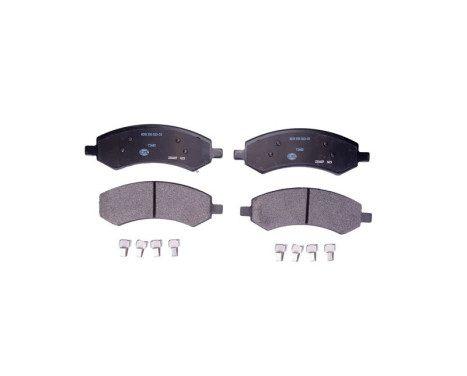 Bromsbeläggssats, skivbroms 8DB 355 023-331 Hella