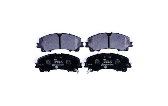 Bromsbeläggssats, skivbroms 8DB 355 024-621 Hella
