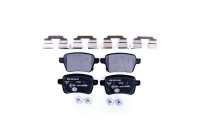 Bromsbeläggssats, skivbroms 8DB 355 024-651 Hella
