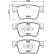 Bromsbeläggssats, skivbroms 8DB 355 024-751 Hella, miniatyr 4
