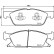 Bromsbeläggssats, skivbroms 8DB 355 024-981 Hella, miniatyr 4