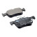 Bromsbeläggssats, skivbroms 8DB 355 025-251 Hella, miniatyr 2