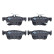 Bromsbeläggssats, skivbroms 8DB 355 025-251 Hella, miniatyr 4