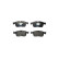 Bromsbeläggssats, skivbroms 8DB 355 025-261 Hella