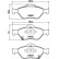 Bromsbeläggssats, skivbroms 8DB 355 025-321 Hella, miniatyr 4