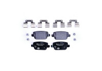 Bromsbeläggssats, skivbroms 8DB 355 025-361 Hella