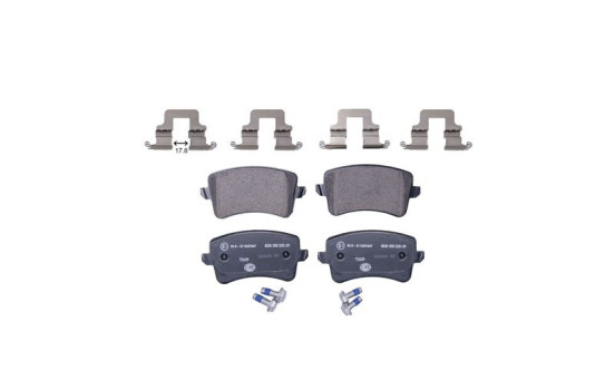 Bromsbeläggssats, skivbroms 8DB 355 025-391 Hella, bild 2
