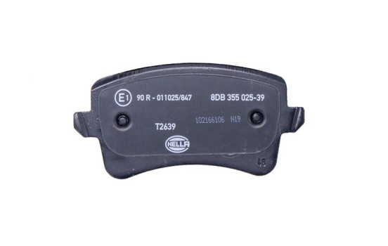Bromsbeläggssats, skivbroms 8DB 355 025-391 Hella, bild 3
