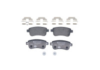 Bromsbeläggssats, skivbroms 8DB 355 025-421 Hella