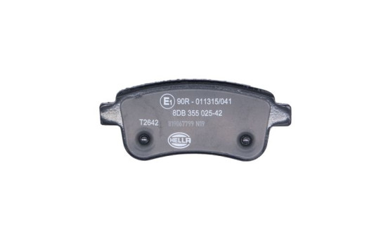 Bromsbeläggssats, skivbroms 8DB 355 025-421 Hella, bild 2