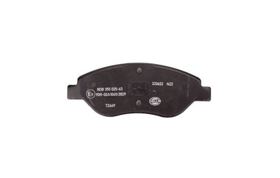 Bromsbeläggssats, skivbroms 8DB 355 025-631 Hella, bild 2