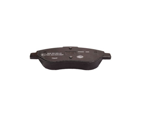 Bromsbeläggssats, skivbroms 8DB 355 025-631 Hella, bild 3