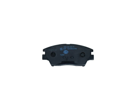 Bromsbeläggssats, skivbroms 8DB 355 025-741 Hella, bild 2