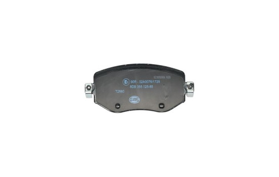 Bromsbeläggssats, skivbroms 8DB 355 025-851 Hella, bild 2