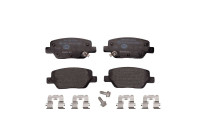 Bromsbeläggssats, skivbroms 8DB 355 025-861 Hella