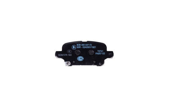 Bromsbeläggssats, skivbroms 8DB 355 037-721 Hella, bild 2