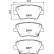 Bromsbeläggssats, skivbroms 8DB 355 037-891 Hella, miniatyr 4