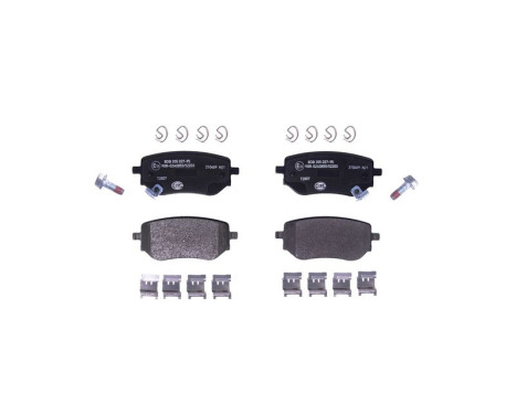 Bromsbeläggssats, skivbroms 8DB 355 037-951 Hella