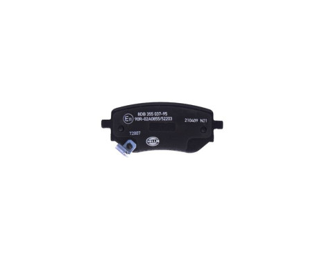 Bromsbeläggssats, skivbroms 8DB 355 037-951 Hella, bild 2