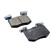 BROMSBELÄGGSSATS, SKIVBROMS 8DB 355 039-981 Hella, miniatyr 2