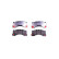 Bromsbeläggssats, skivbroms 8DB 355 040-051 Hella, miniatyr 2