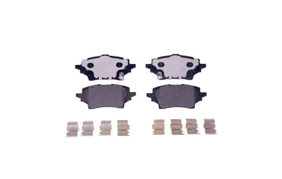 Bromsbeläggssats, skivbroms 8DB 355 040-221 Hella